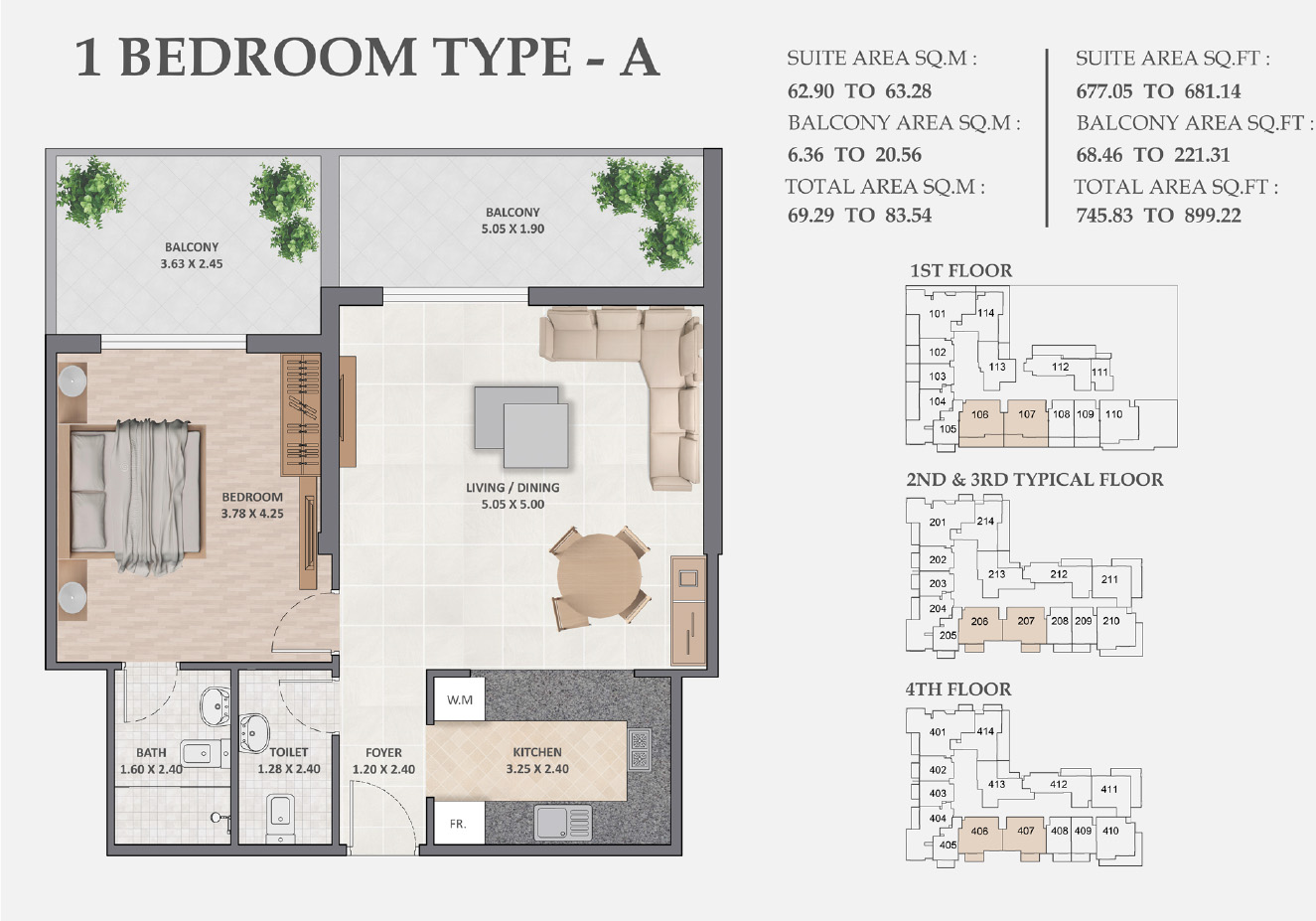 Linden Residences Dubai floor plan 2