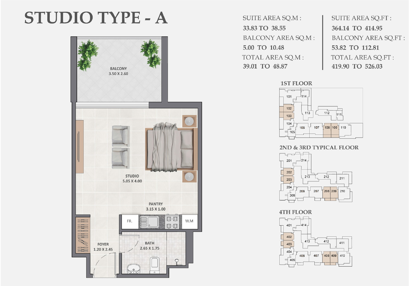 Linden Residences Dubai floor plan 1