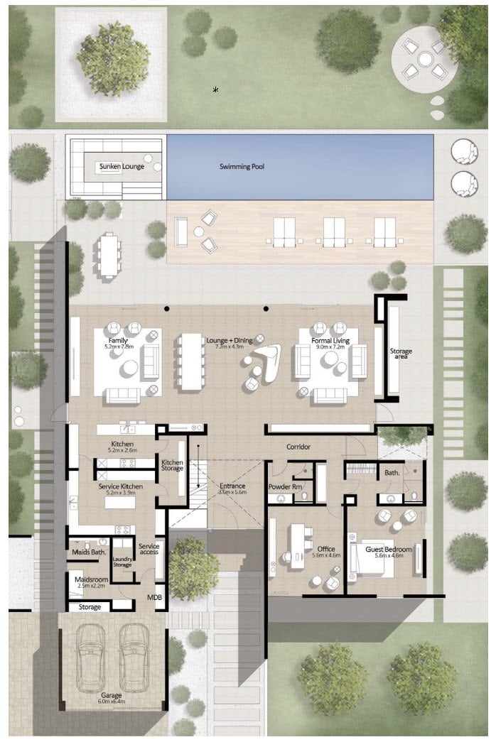 Fairway Vistas floor plan 2