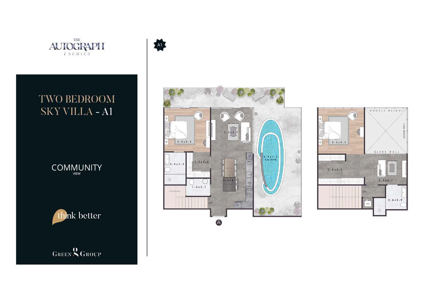 The Autograph I Series floor plan 5