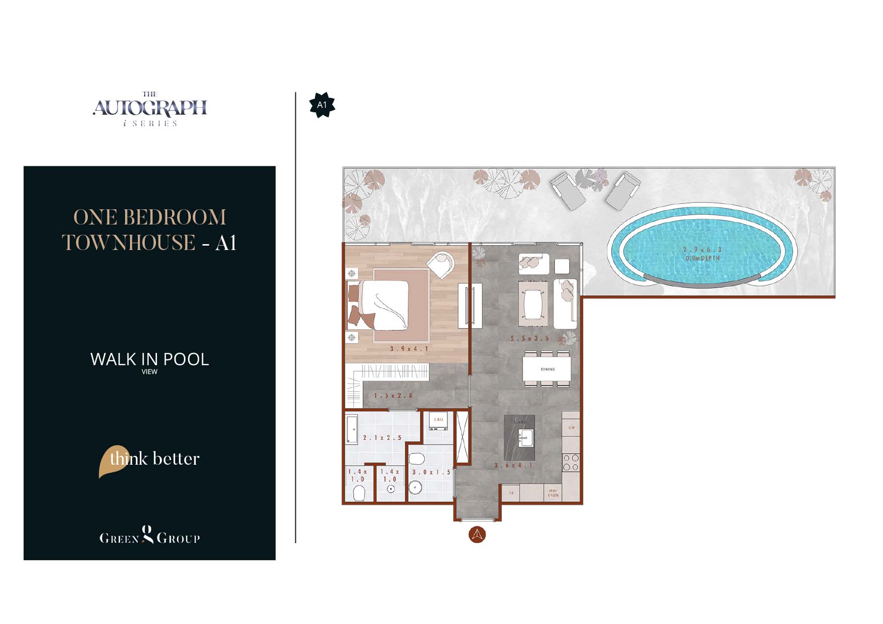 The Autograph I Series floor plan 3