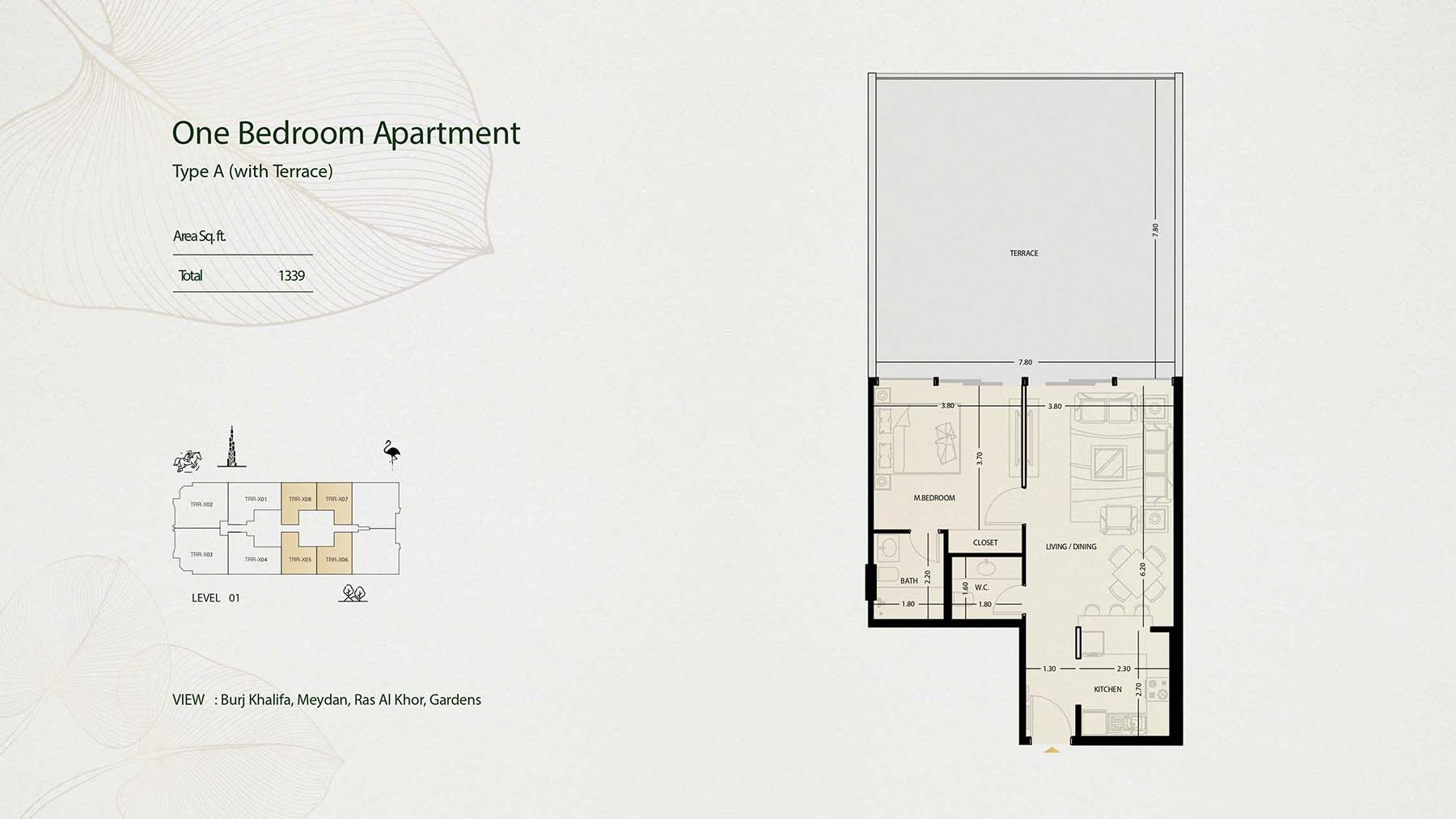 The Roof Residence floor plan 1
