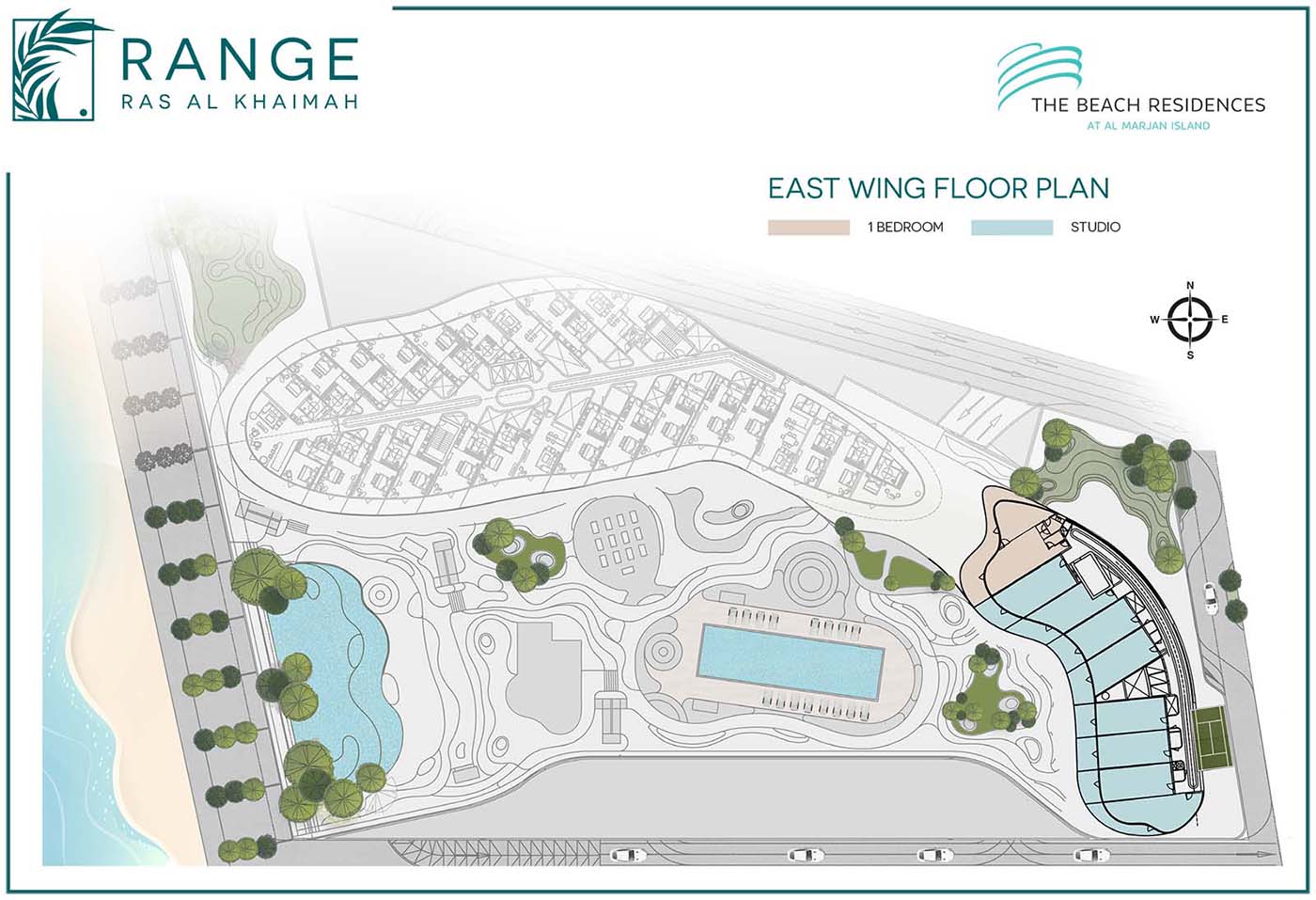 The Beach Residences at Al Marjan floor plan 3