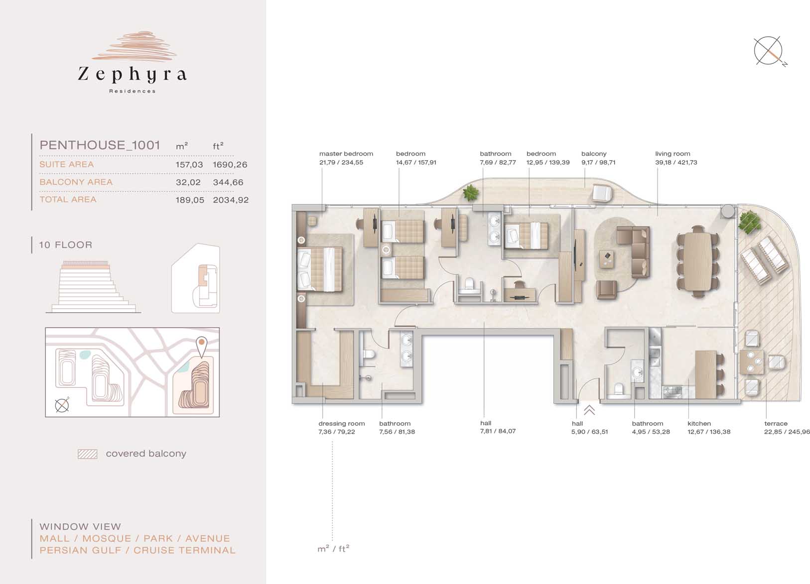 Zephyra Residences at Dubai Islands floor plan 6