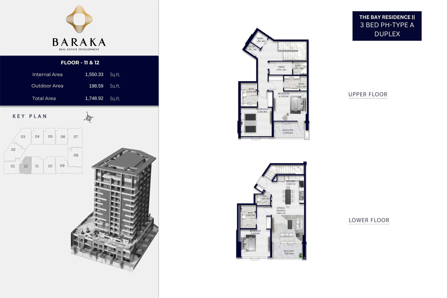 The Bay 2 Residence at Yas Island floor plan 5