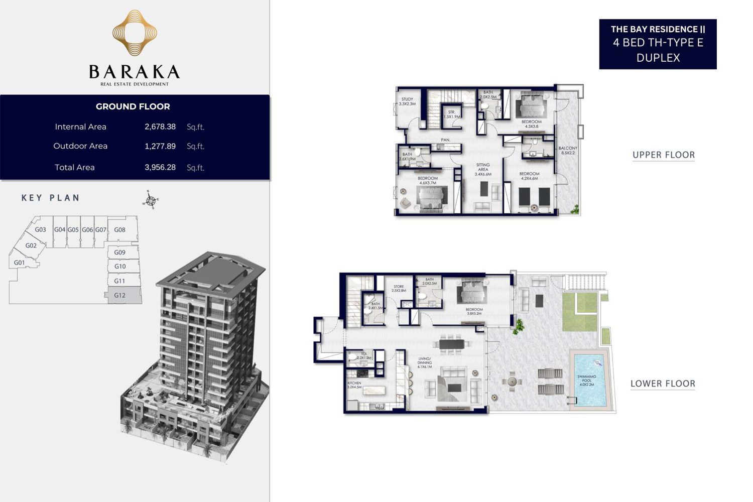 The Bay 2 Residence at Yas Island floor plan 8