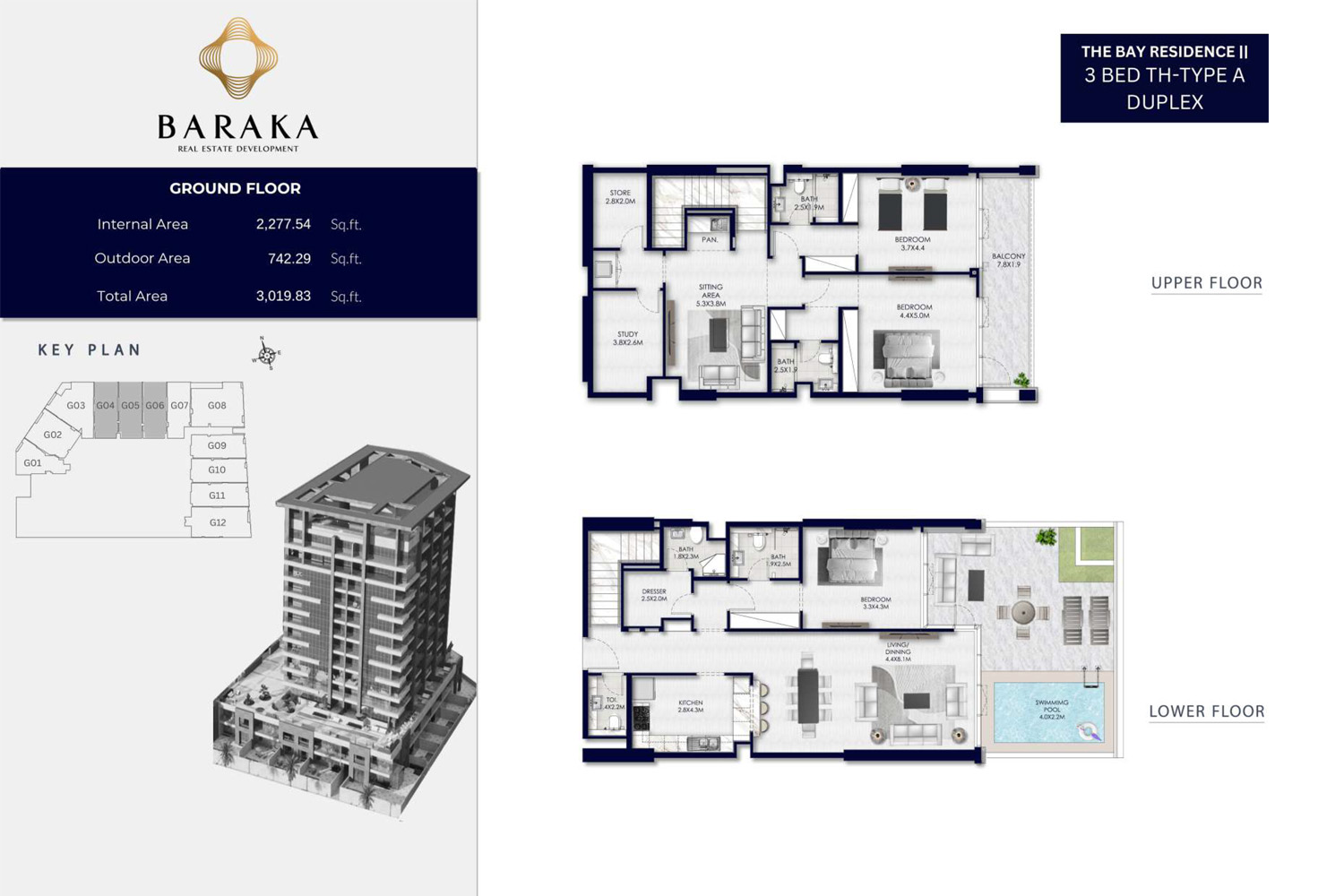 The Bay 2 Residence at Yas Island floor plan 6