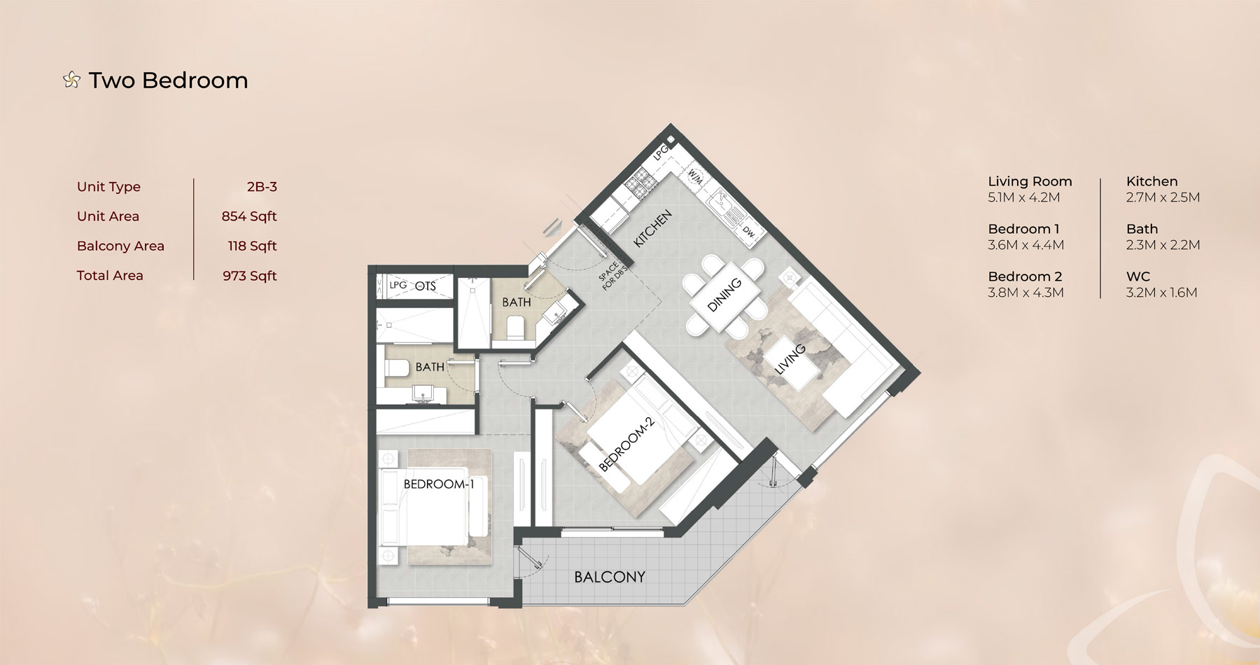 Alba Residences floor plan 3