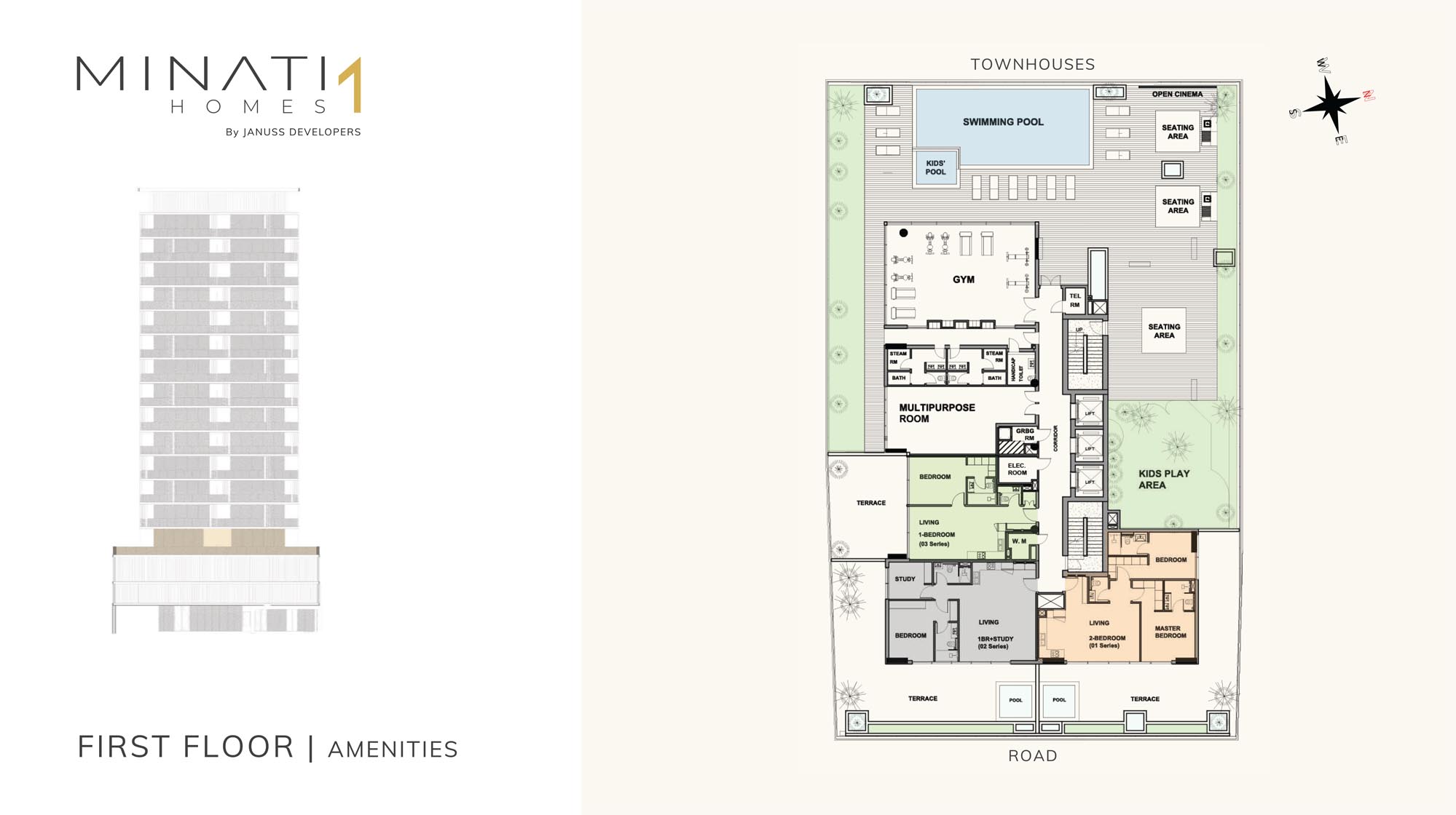 Minati Homes 1 at Al Furjan floor plan 2