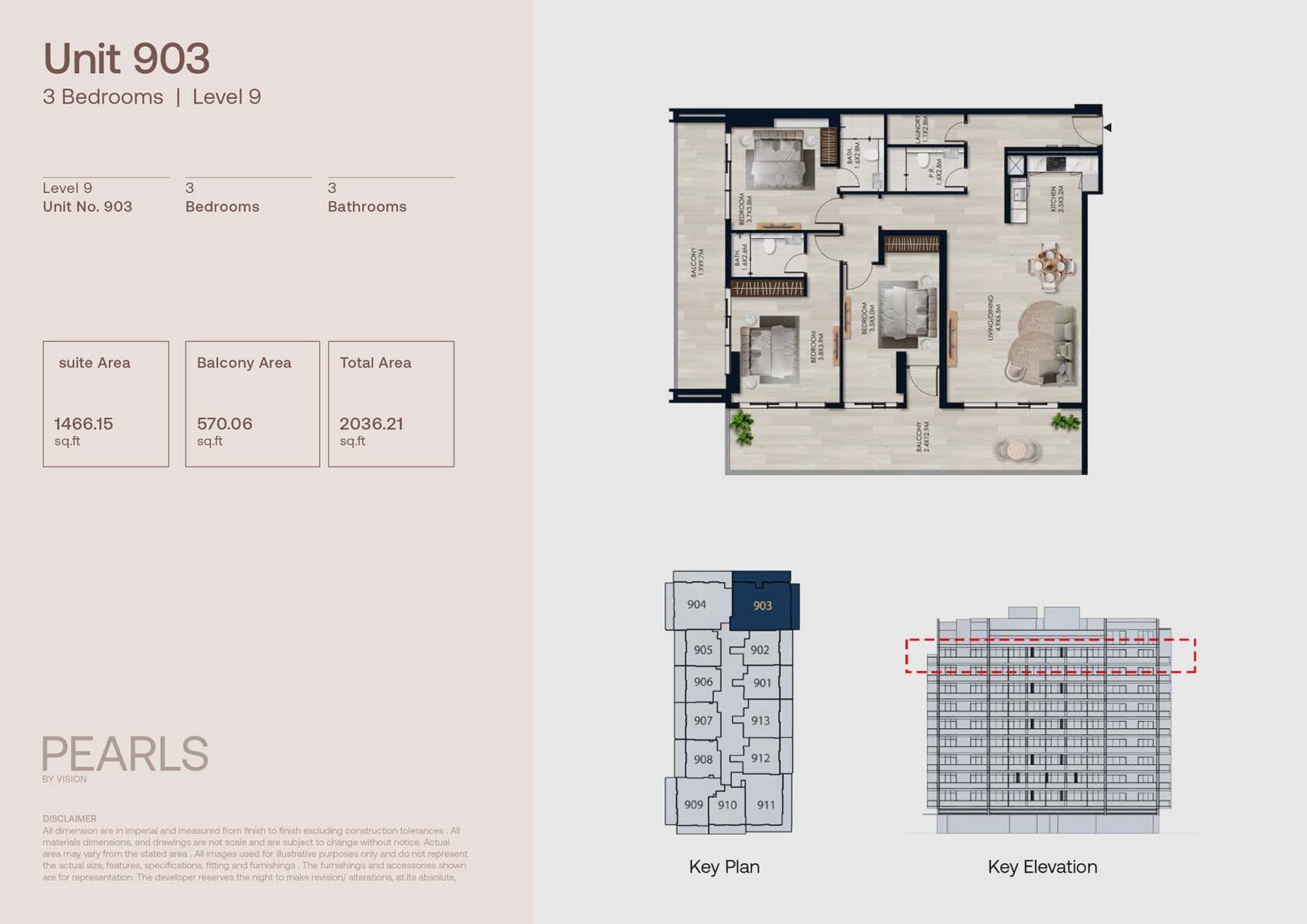 Pearls by Vision floor plan 4