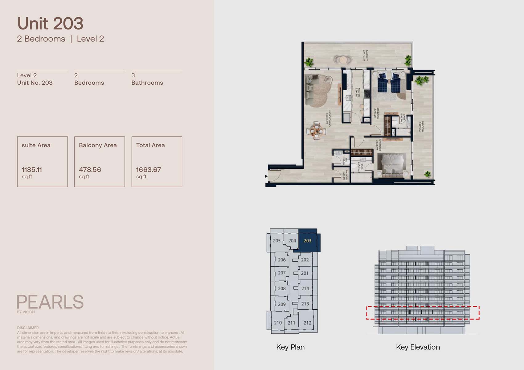 Pearls by Vision floor plan 3