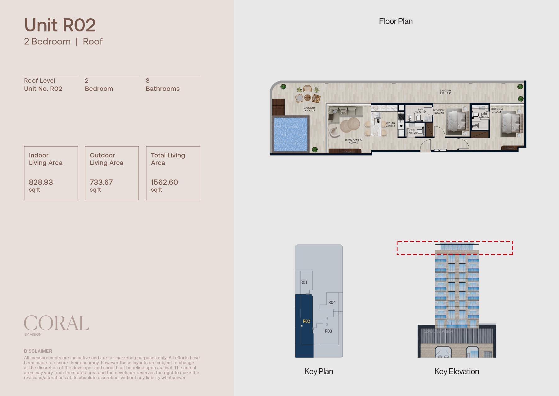Coral by Vision floor plan 4