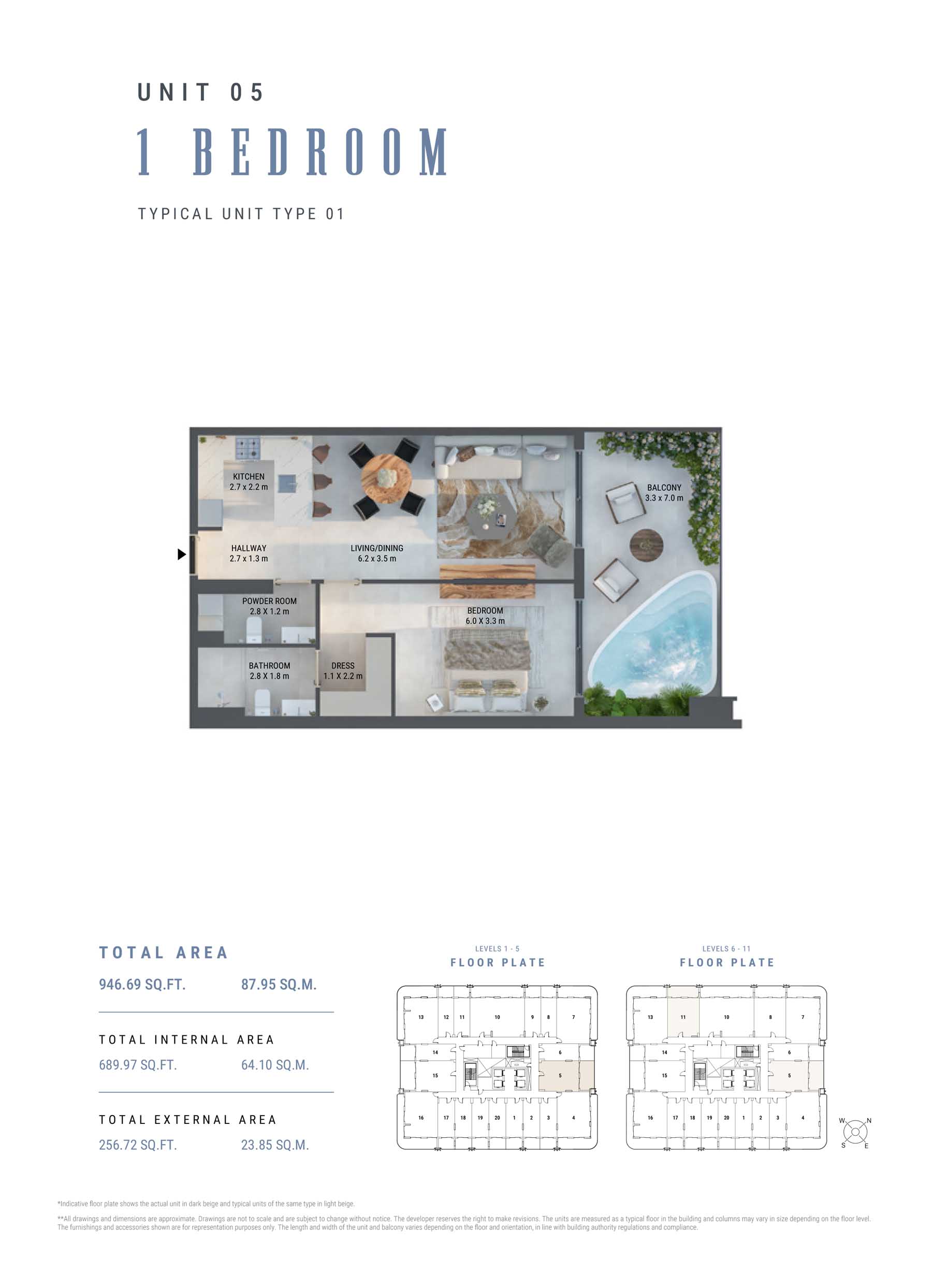 Weybridge Gardens 3 floor plan 2