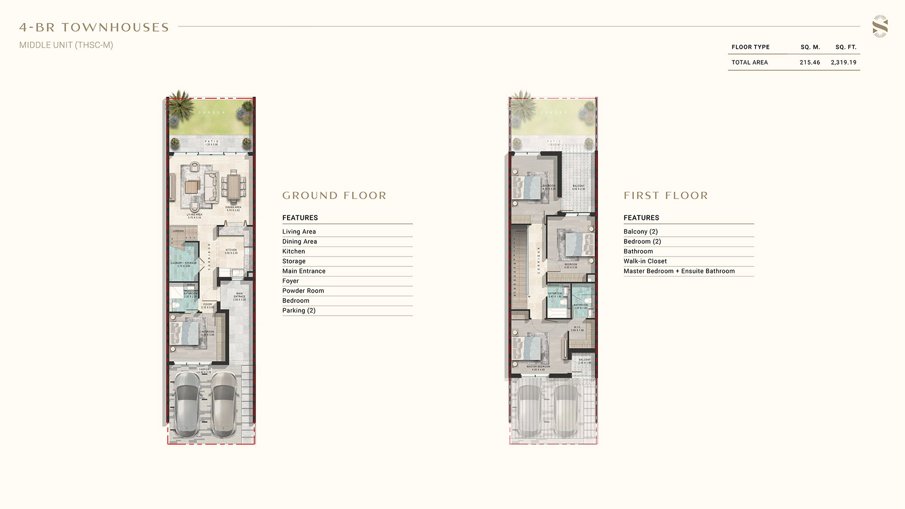 Damac Sun City floor plan 1