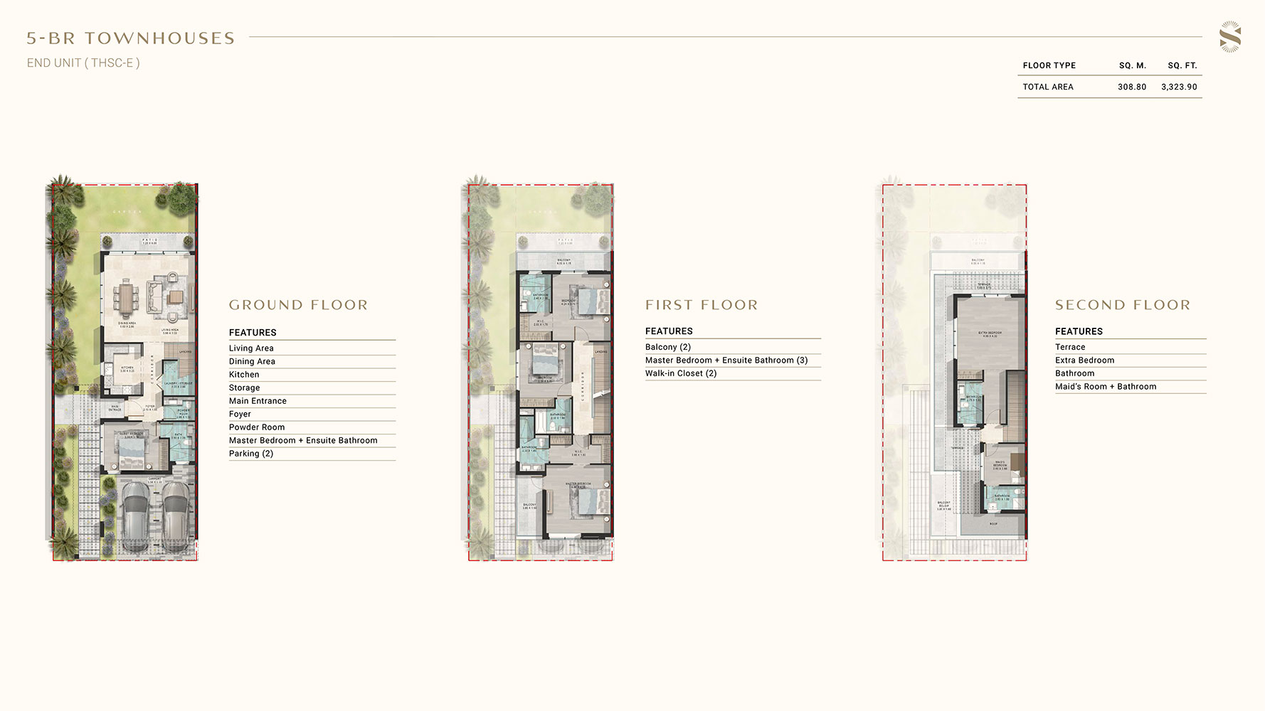 Damac Sun City floor plan 2