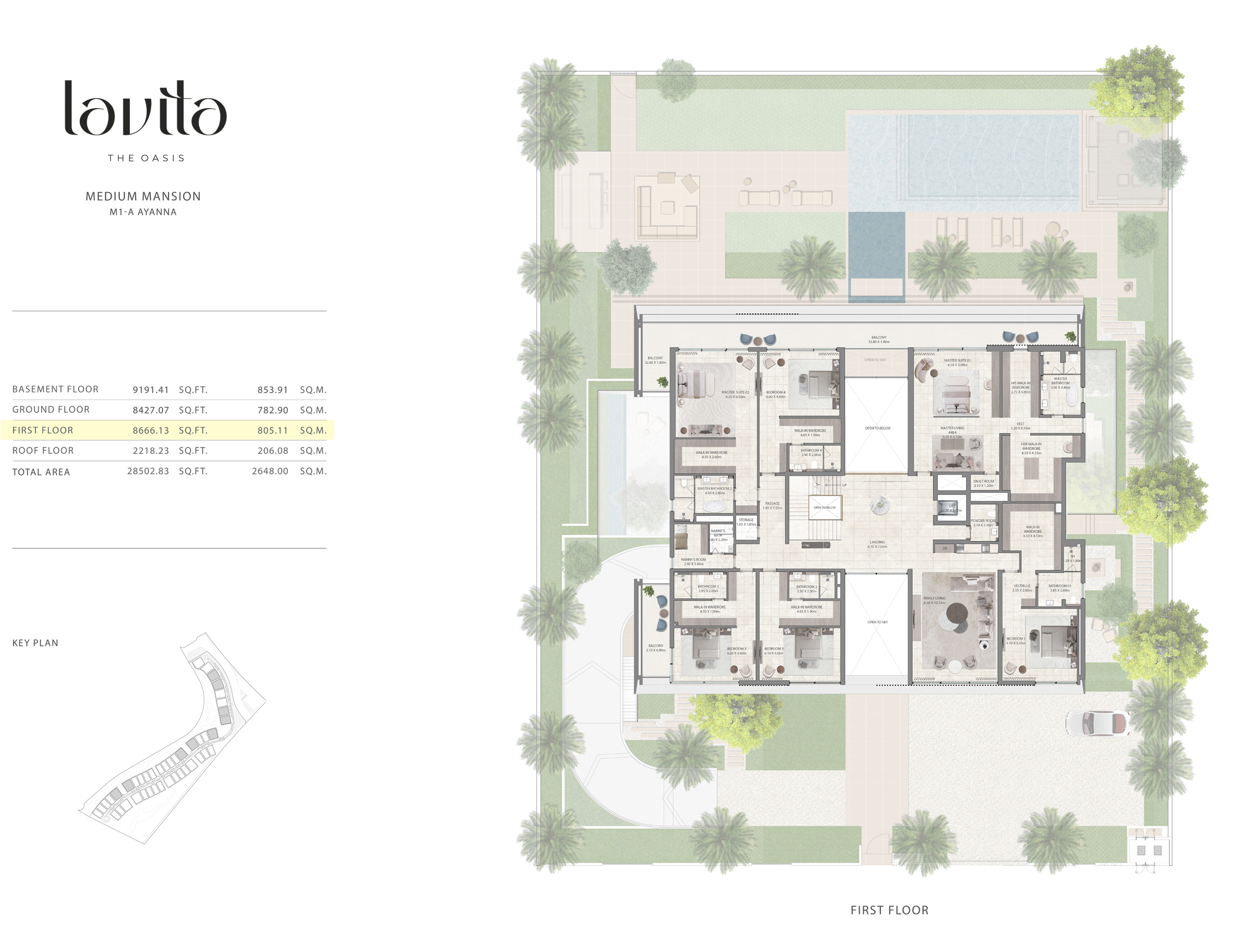 Lavita at The Oasis floor plan 2