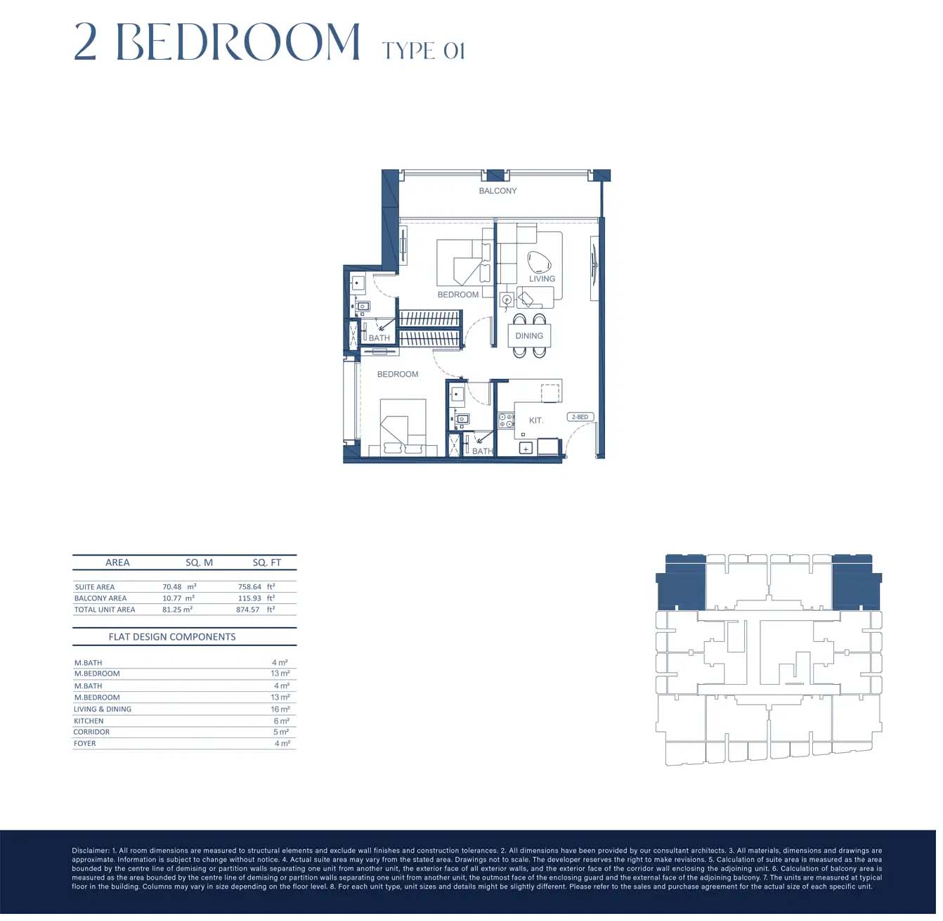 Binghatti Twilight floor plan 3