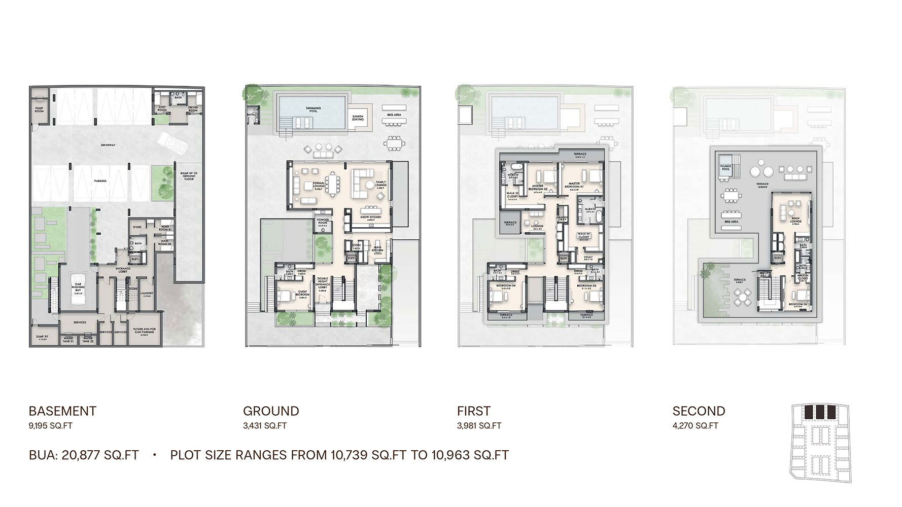 Nineteen Riviera Lagoon floor plan 2
