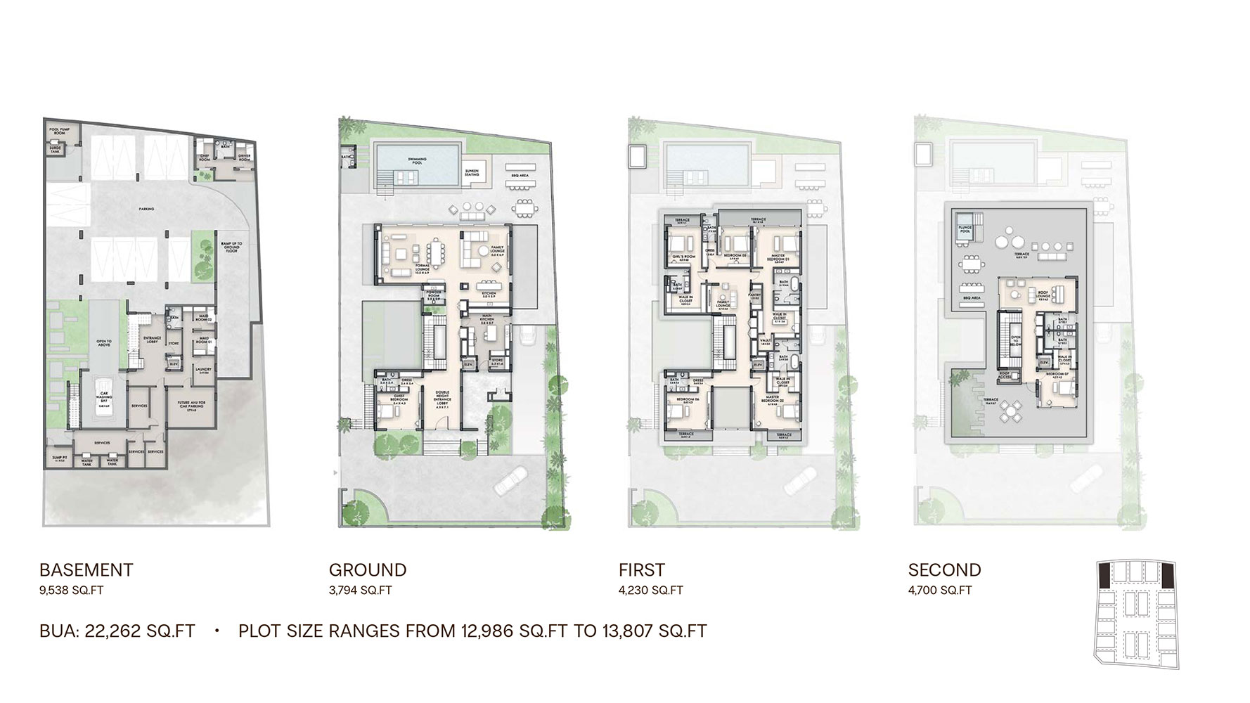 Nineteen Riviera Lagoon floor plan 3