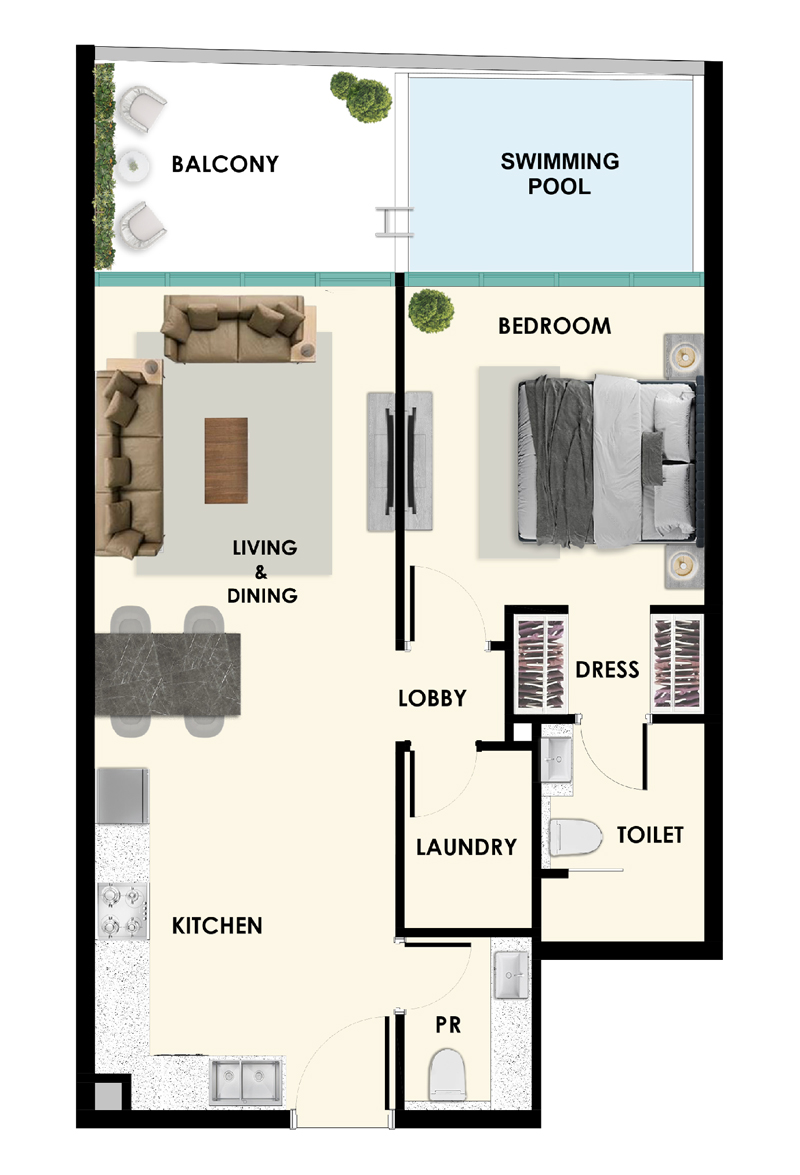 Samana Ibiza floor plan 2