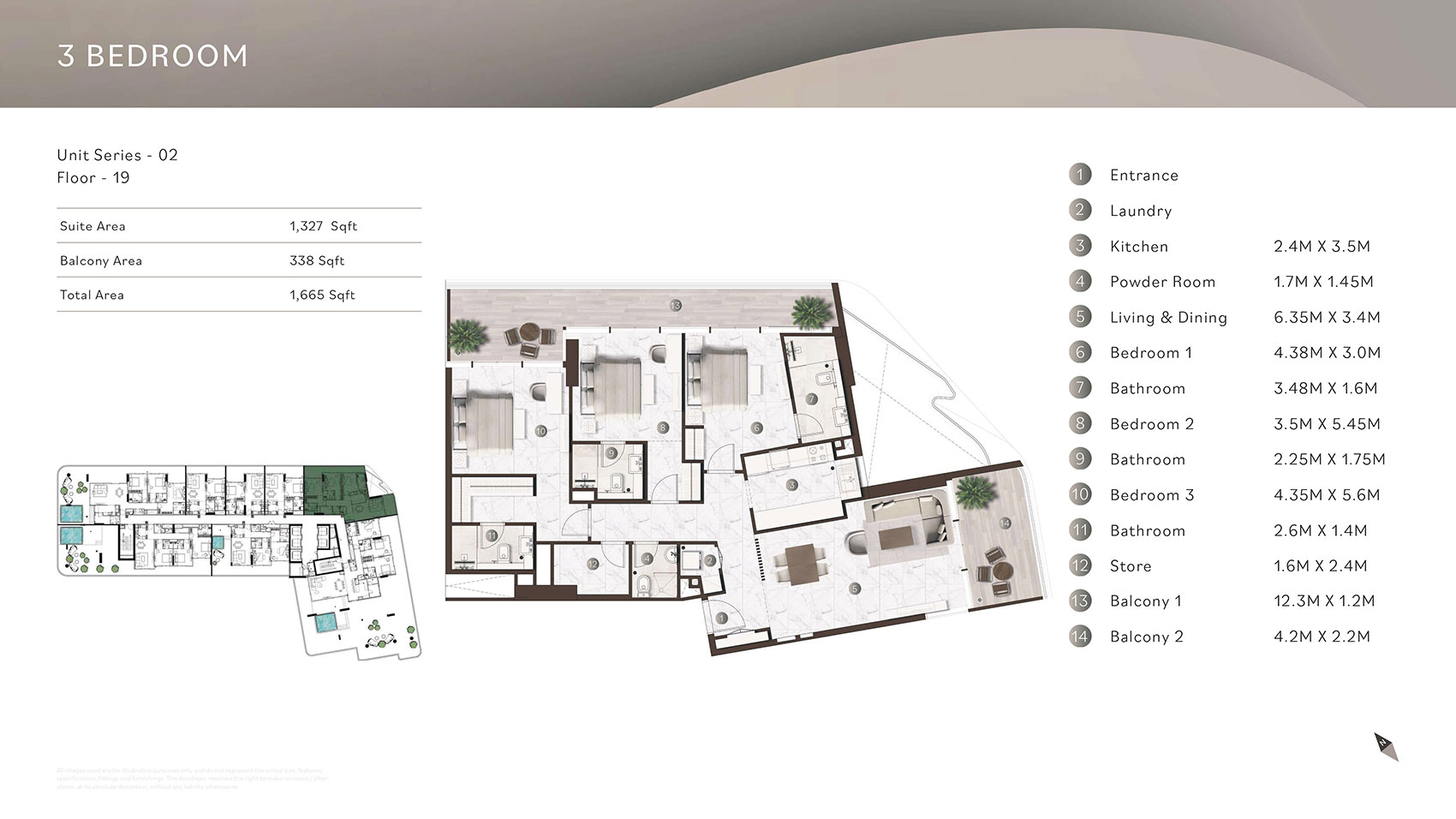 Onda by Kasco floor plan 5