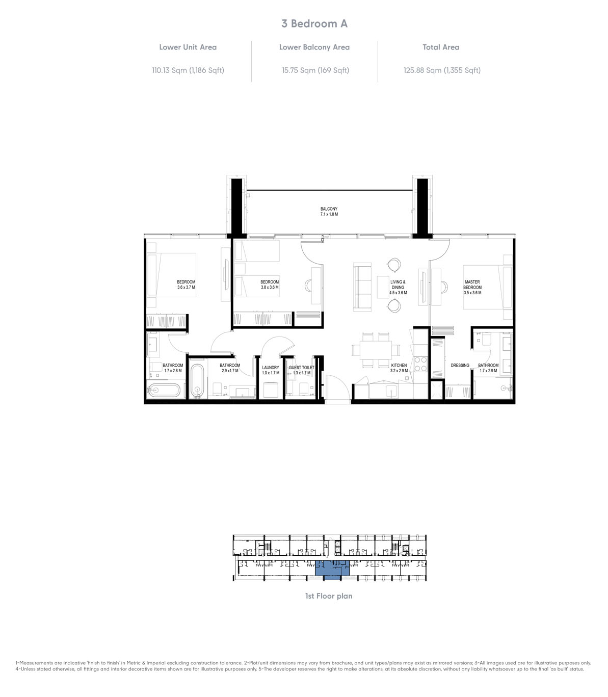 Arada IL Teatro Residences 2 floor plan 4