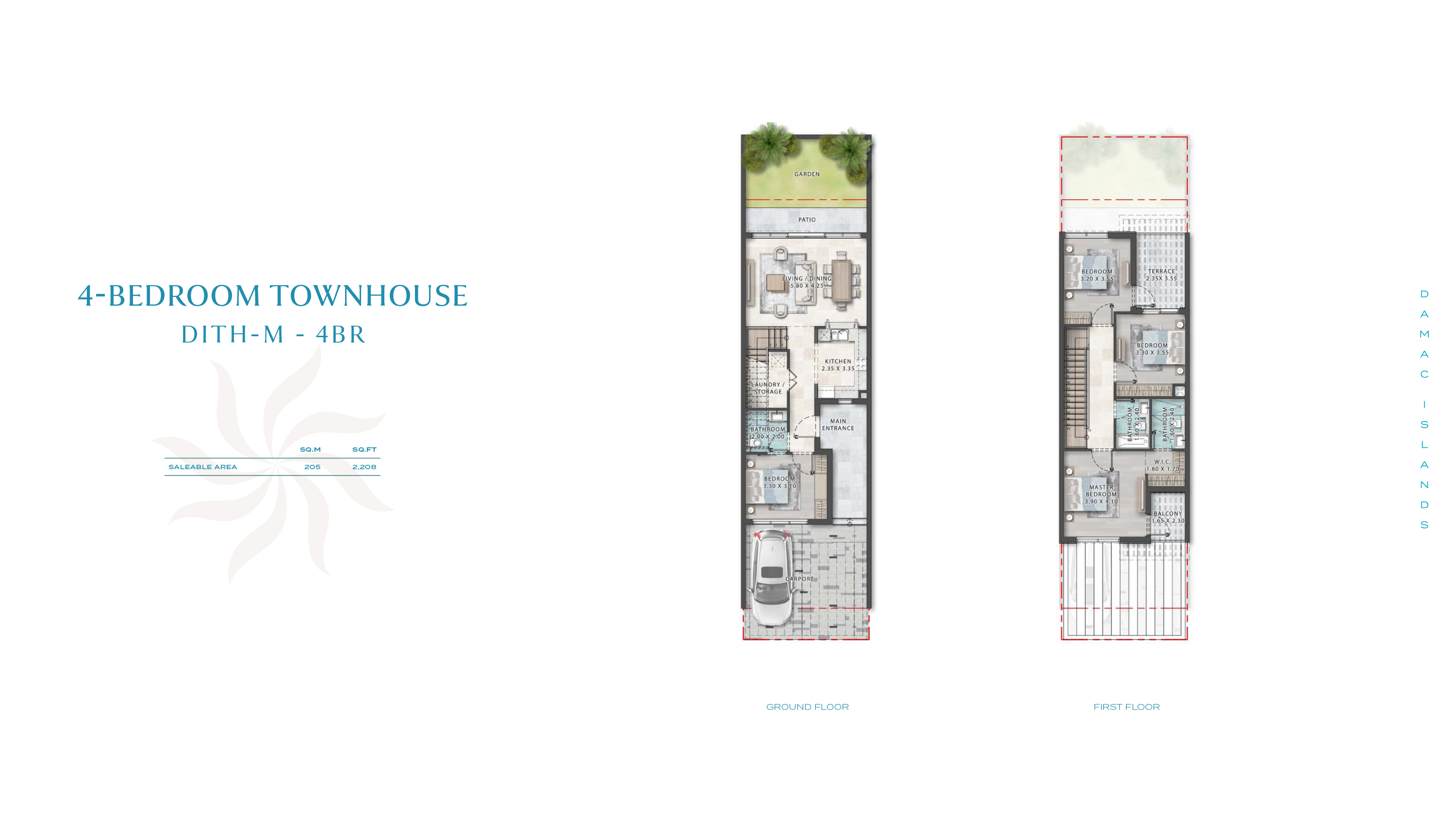 Damac Islands Dubai floor plan 1