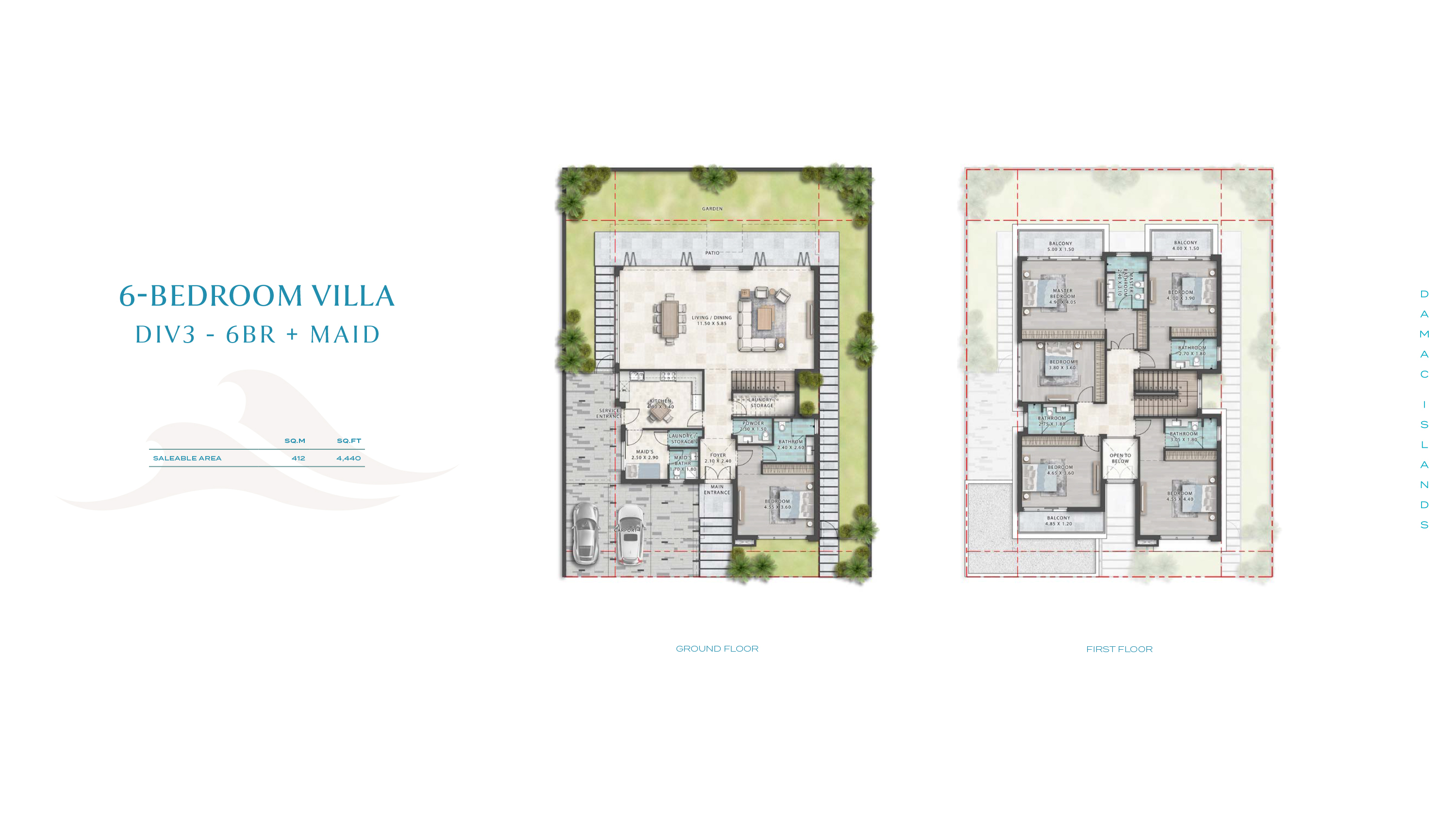 Damac Islands Dubai floor plan 3