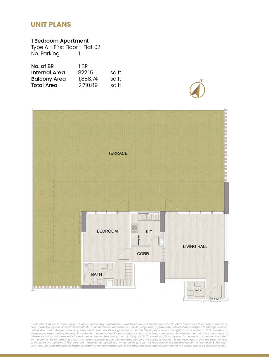 Deansgate at Majan floor plan 2