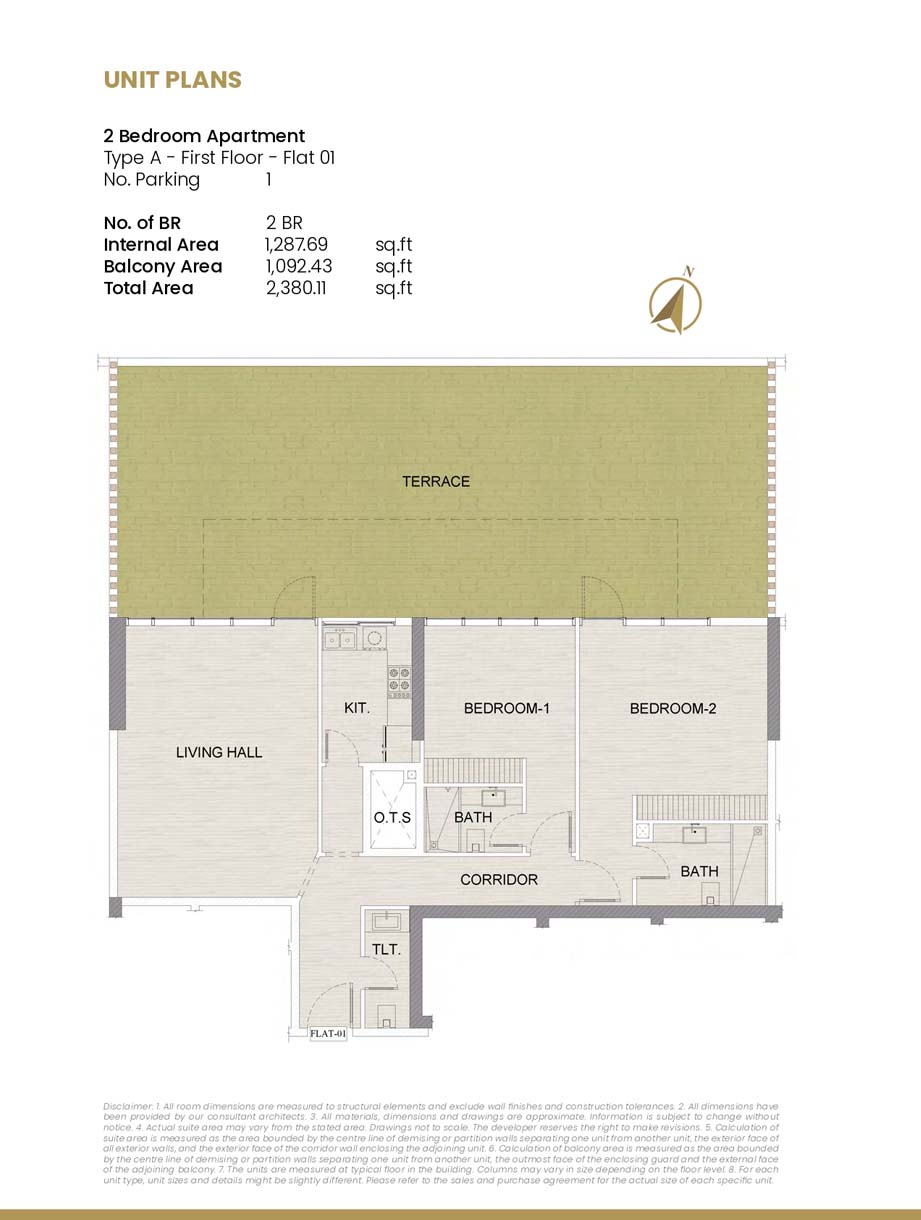 Deansgate at Majan floor plan 4