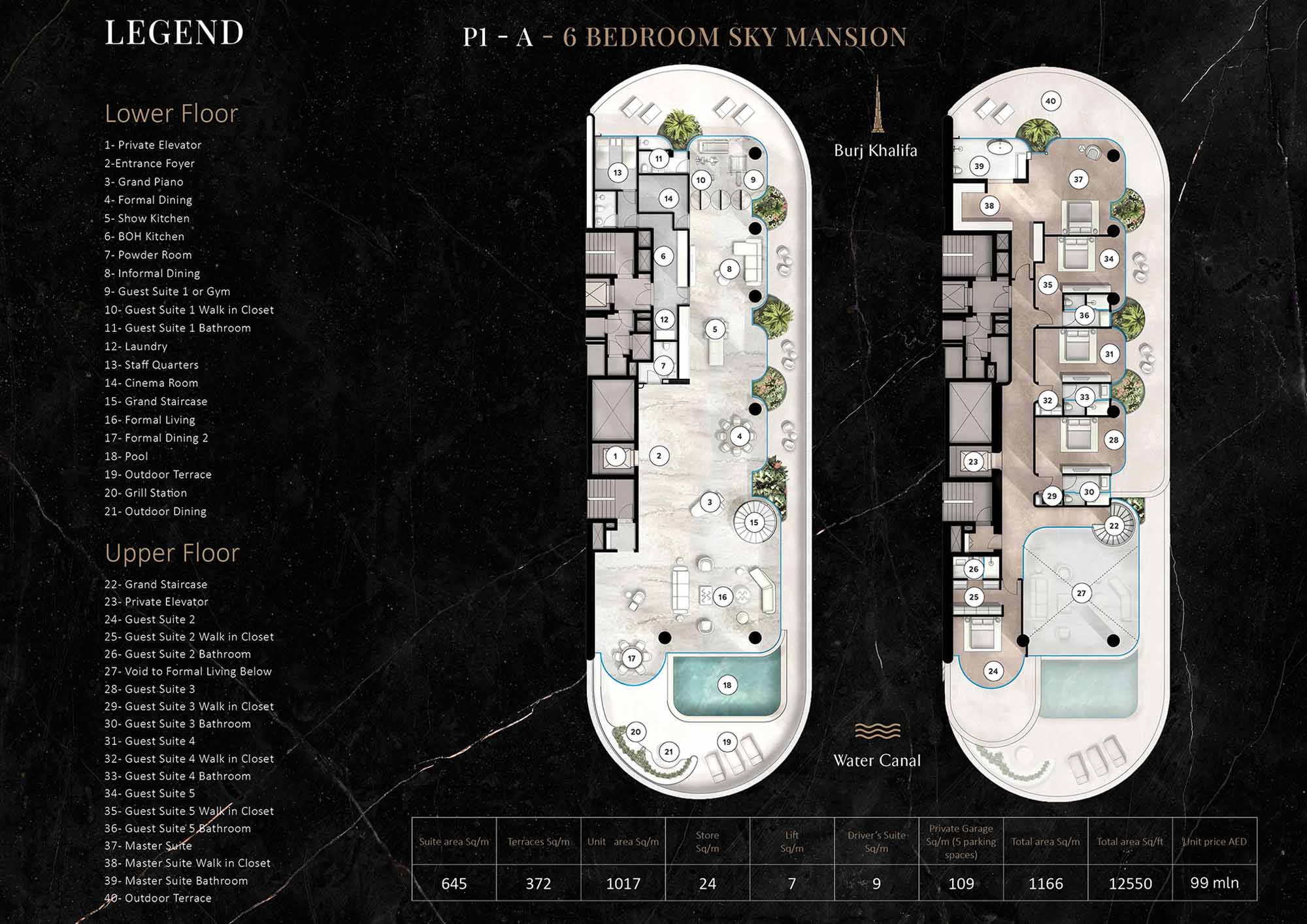 The Rings at Dubai Water Canal floor plan 2