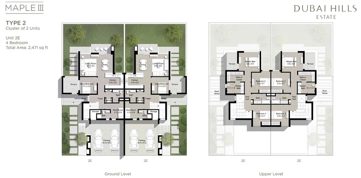 Maple III Townhouses floor plan 3