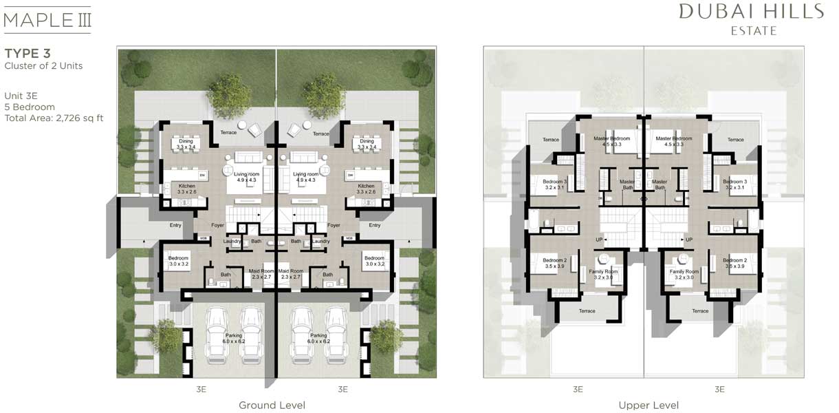 Maple III Townhouses floor plan 4