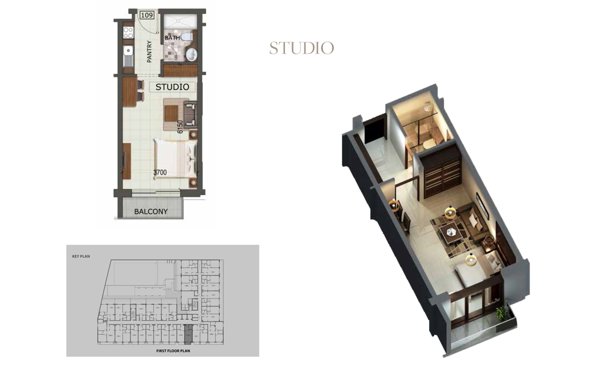Oxford Residence floor plan 1