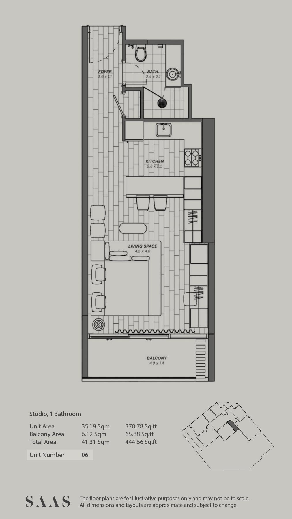 Reem Eleven floor plan 1