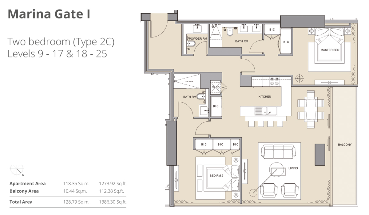 The Residences floor plan 2