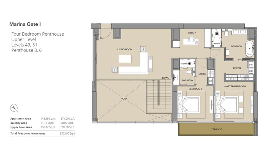 The Residences floor plan 5