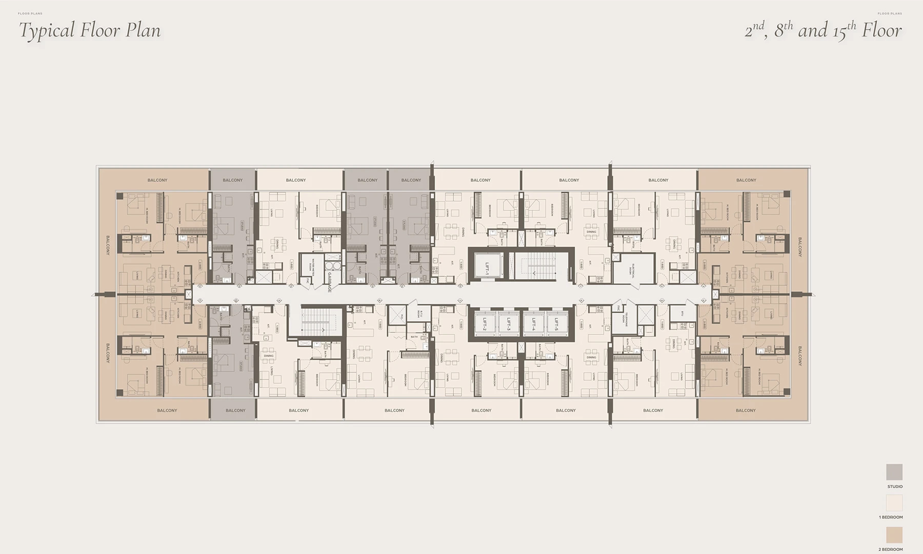 Binghatti Ivory floor plan 3