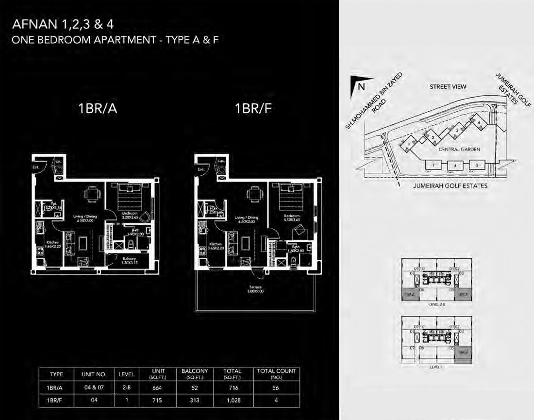 Midtown by Deyaar floor plan 2