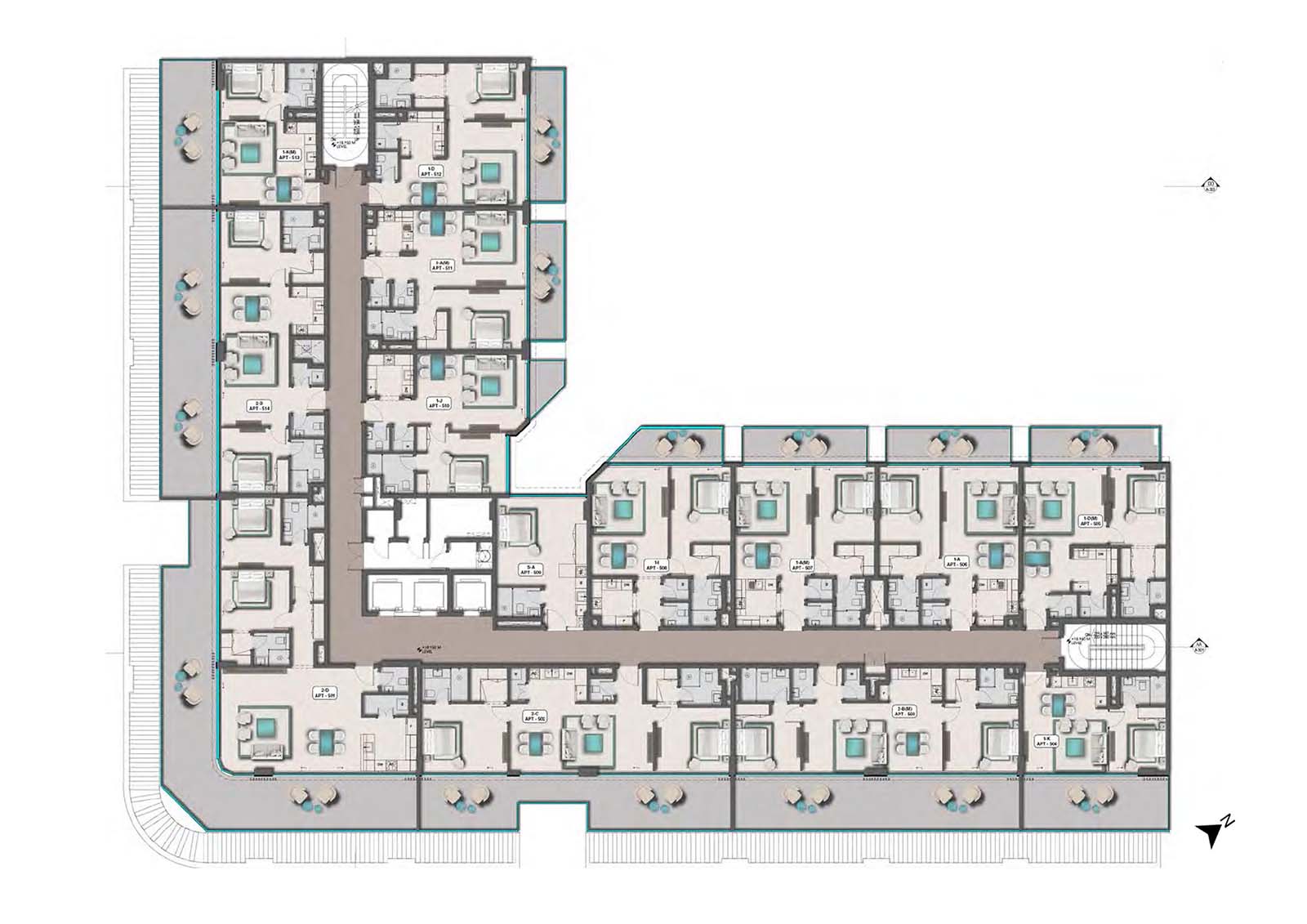 Sereno Residences at JVC floor plan 3