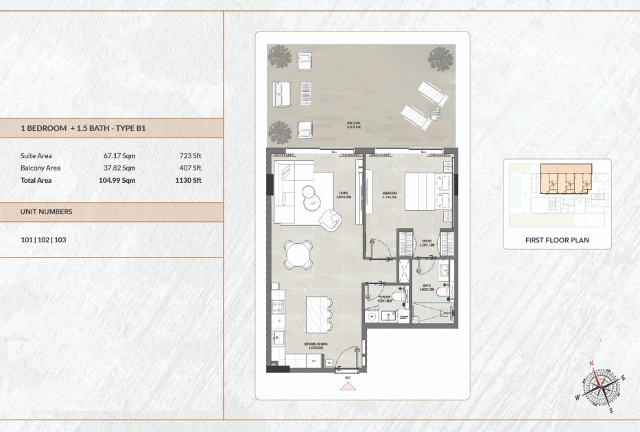 Enso Amber floor plan 2