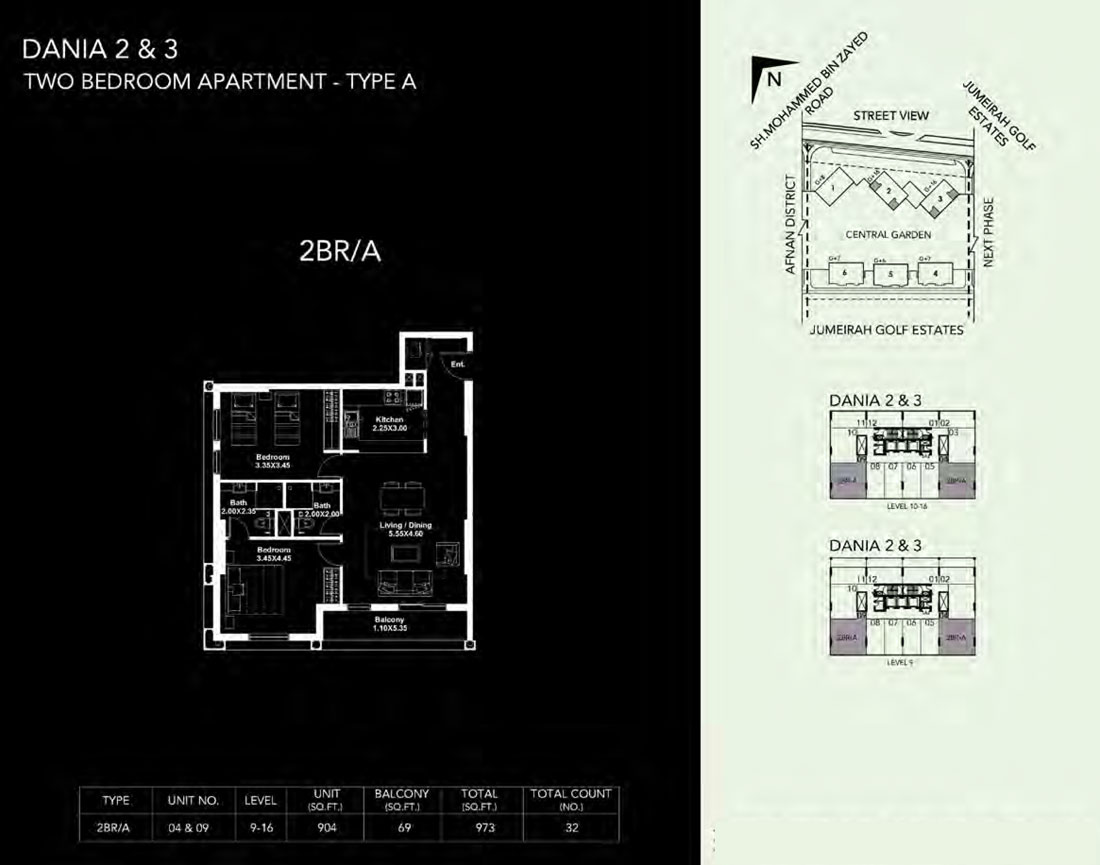 Midtown Dania District floor plan 3