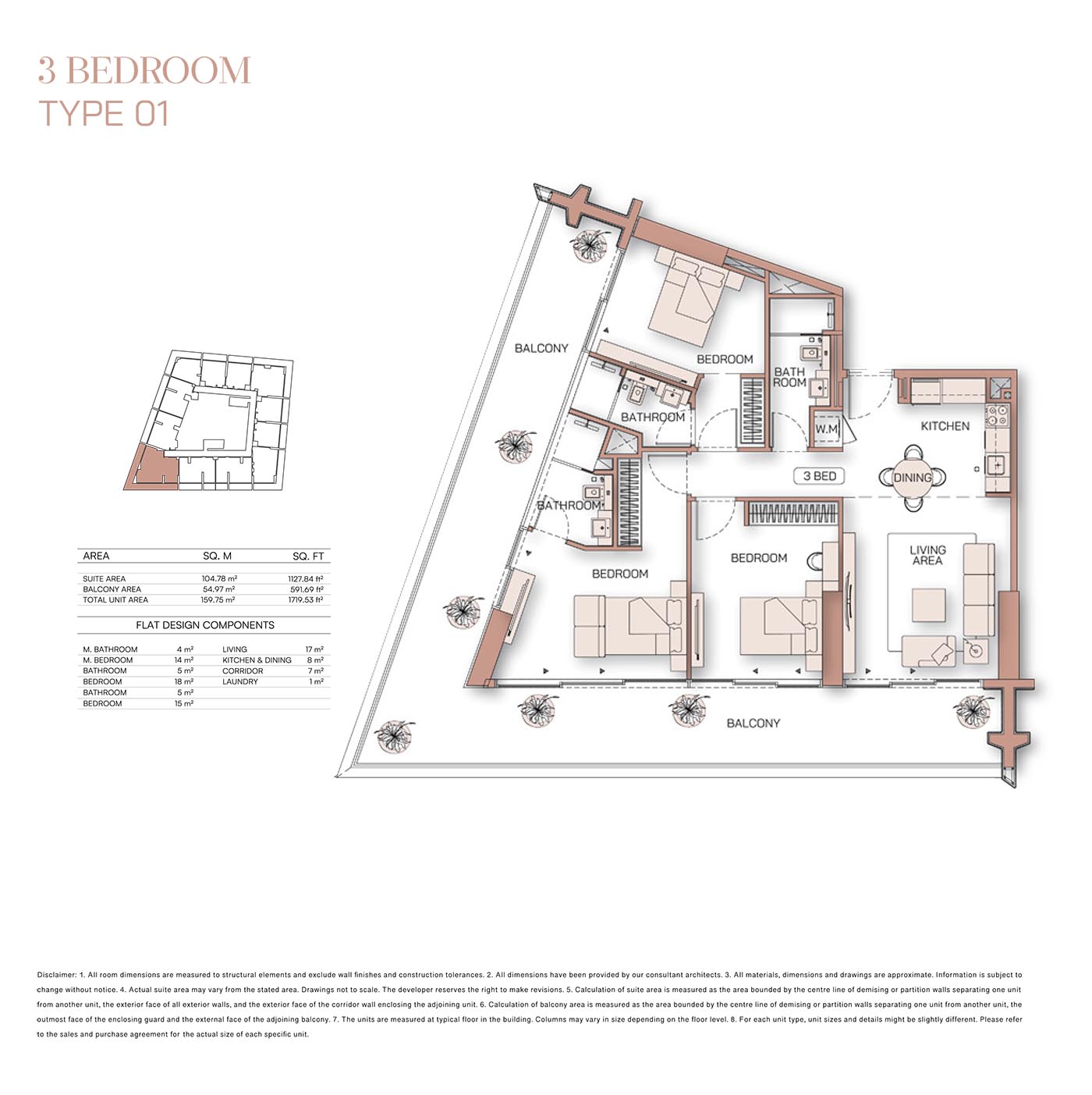 Binghatti Pinnacle floor plan 4