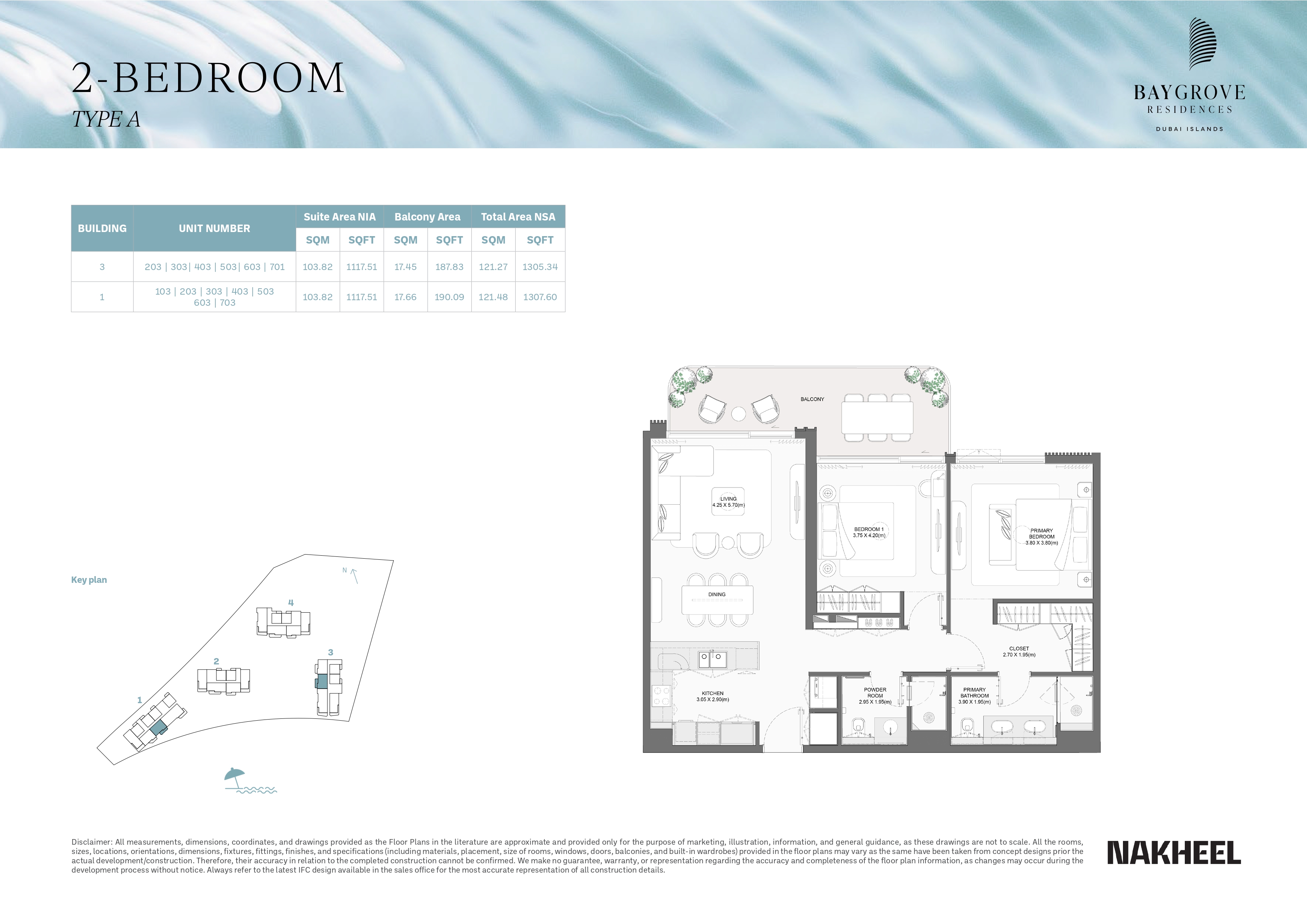 Bay Grove Residences at Dubai Islands floor plan 2