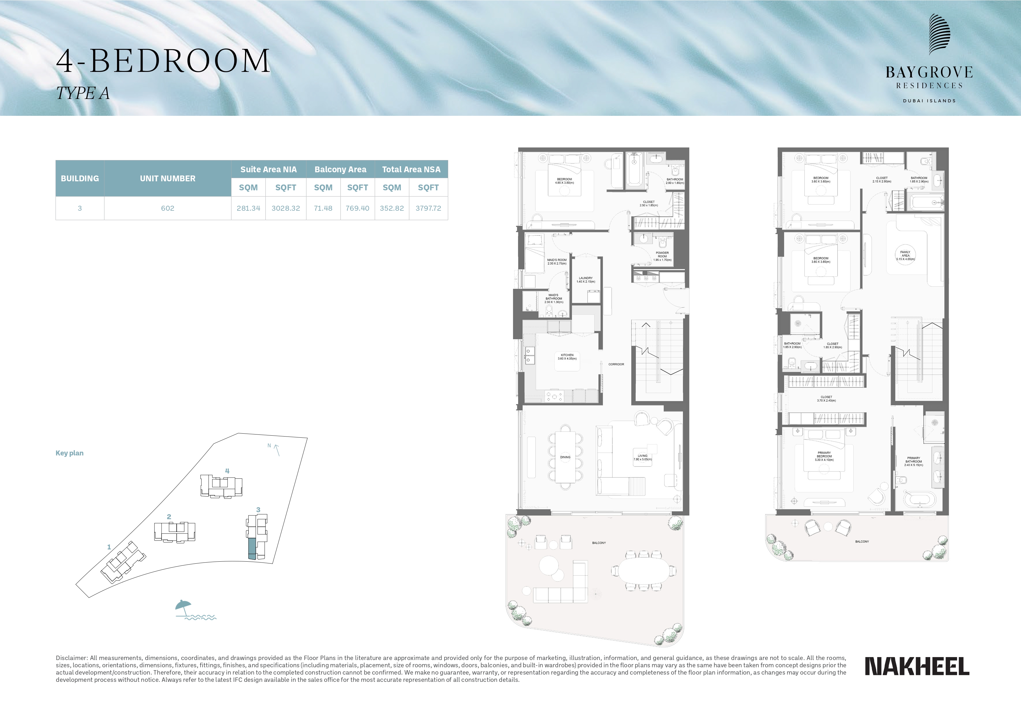 Bay Grove Residences at Dubai Islands floor plan 4