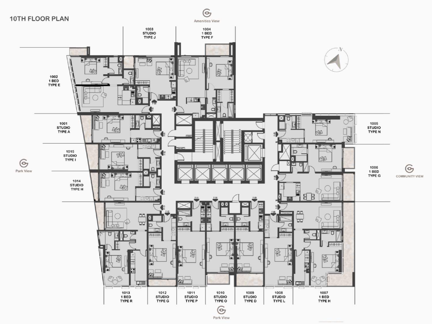 Greygate Residences at JVC floor plan 3