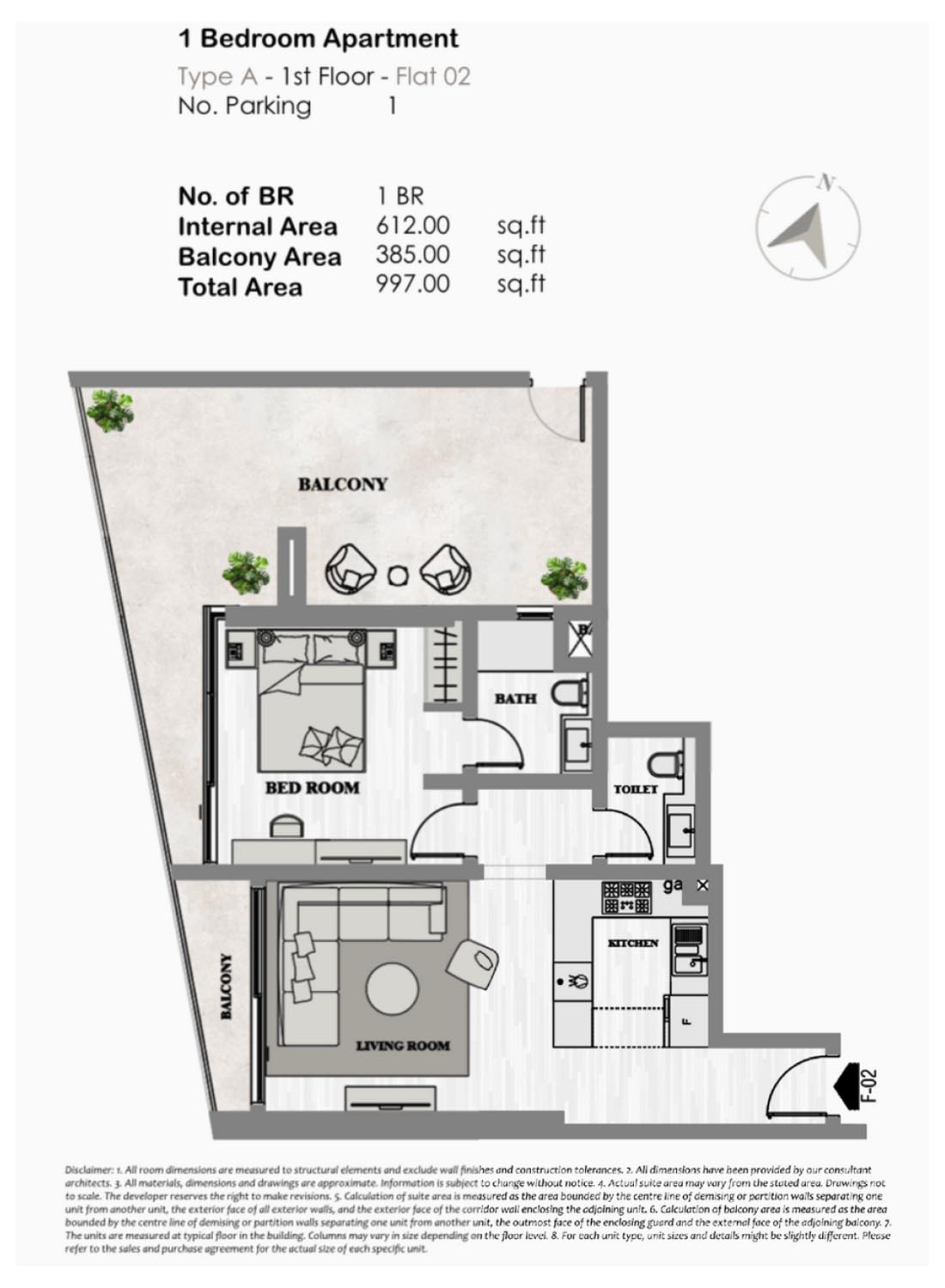 Greygate Residences at JVC floor plan 2