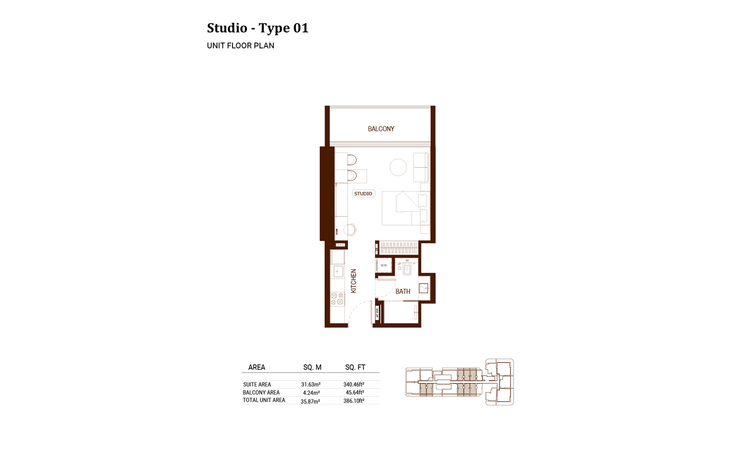 Binghatti Hillviews floor plan 1