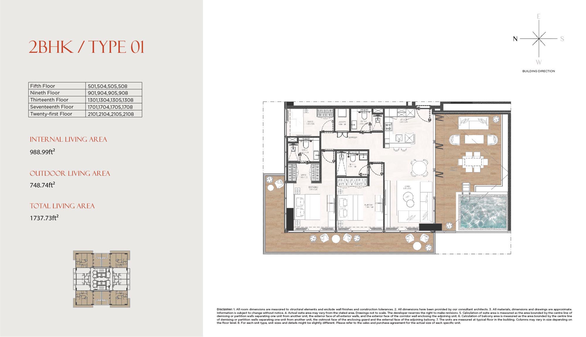 Gharbi 2 Residences floor plan 3