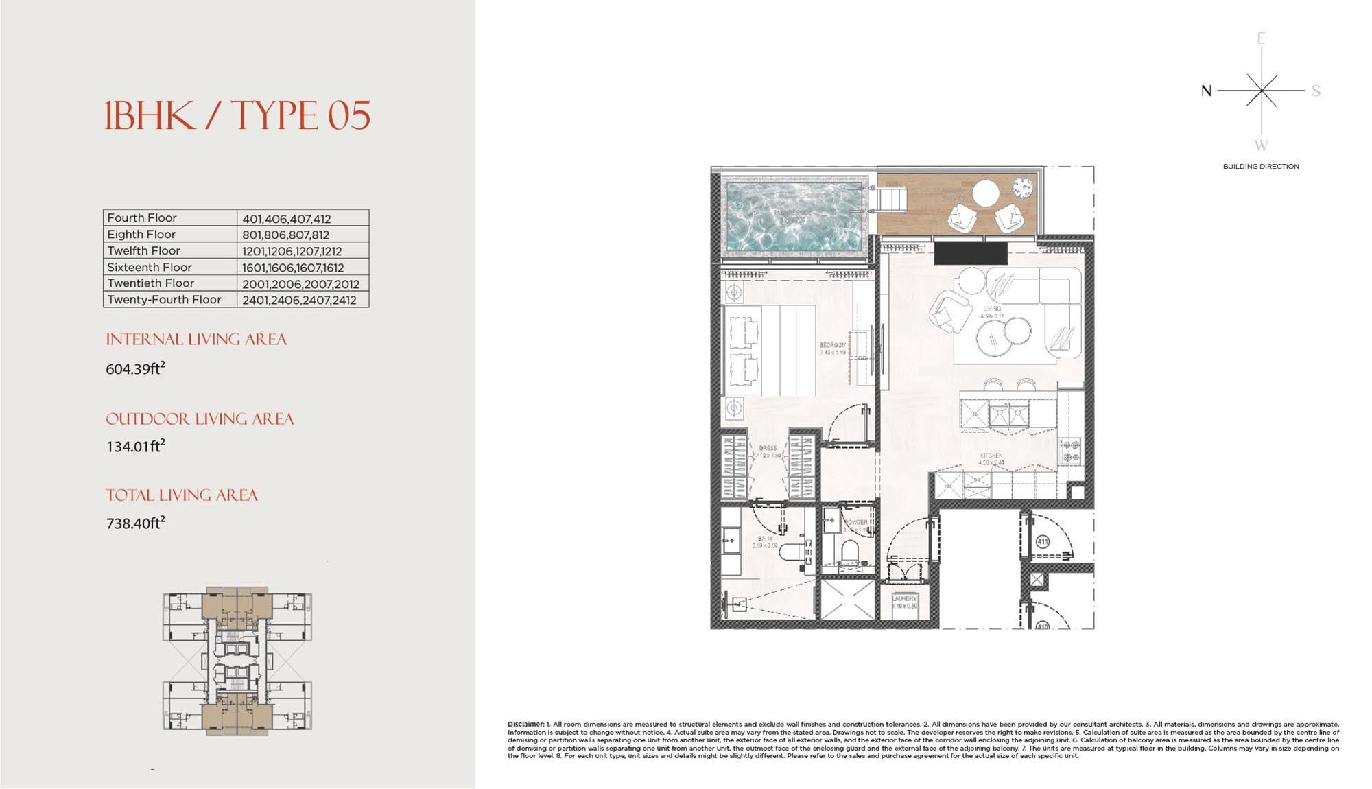 Gharbi 2 Residences floor plan 2
